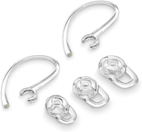 Ear Hooks Earbuds Spare Fit Kit Replacement for Plantronics M70 Bluetooth Headset, 2 Hooks, Silicone Covers Ear-Gels S/M/L...