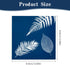 70 Sheets Cyanotype Paper 3.9 x 3.9 Inch Sun Print Paper Kit High Sensitive Sun Paper Solar Activated Nature Sun Printing Kit Drawing Paper for Ad...