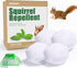 SEEKBIT 4 Pack Squirrel Repellent, Mice Rats Squirrel Deterrent Drive Away from Car Engines, Under Hood, Vehicle, Rodent Repellent for Garden, Yar...