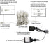 Twinkle Star 6.6x9.8ft 300 LED Curtain Lights, Fairy String Lights with Remote Control, Timer, for Wedding Party Bedroom Home Garden Bedroom Indoo...