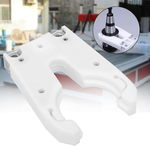 Tool Fork, Tool Clip, ISO30 Woodworking Tool Holder Clamp Cradle Fork Claw for CNC Machining Center(1PCS)...
