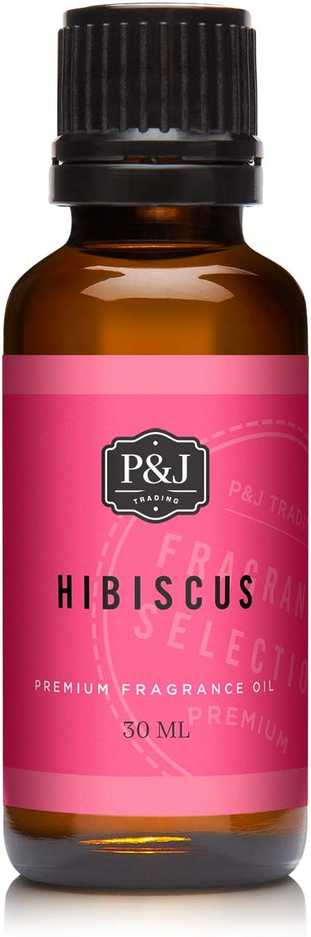 P&J Trading Fragrance Oil | Hibiscus Oil 30ml - Candle Scents for Candle Making, Freshie Scents, Soap Making Supplies, Diffuser Oil Scents...
