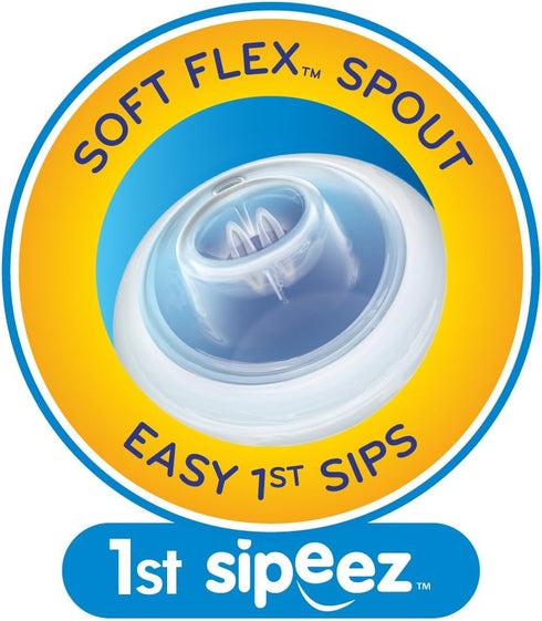 Nuby 2-Pack No-Spill Easy Grip Cup, 10 Ounce, Colors May Vary...