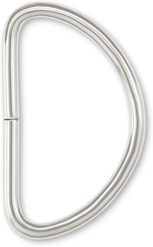 Dritz 117-114-65 D-Rings, Nickel, 1-1/4-Inch 4-Count...