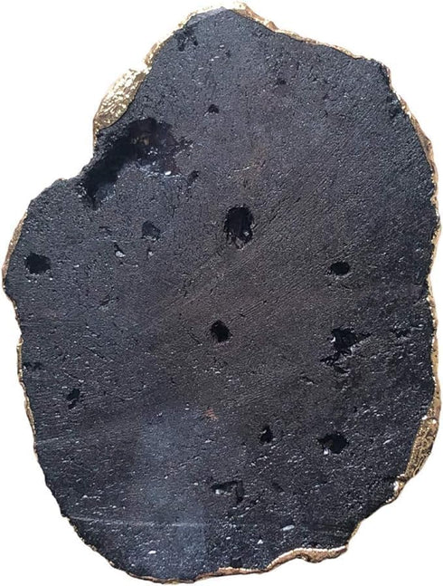 Black Agate Crystal Druzy Quartz Phone Grip - Adjustable Cell Phone Stand - Phone Gripper for Back of Phone and Tablets - Phone Grip Holder for Wa...