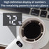 Portable Handheld Fan,Speed(1-100) Adjustable Turbo Mini Fan,3600mAh USB Rechargeable Personal Fan USB Mini Face Fan,Digital Display,Gifts for Wom...