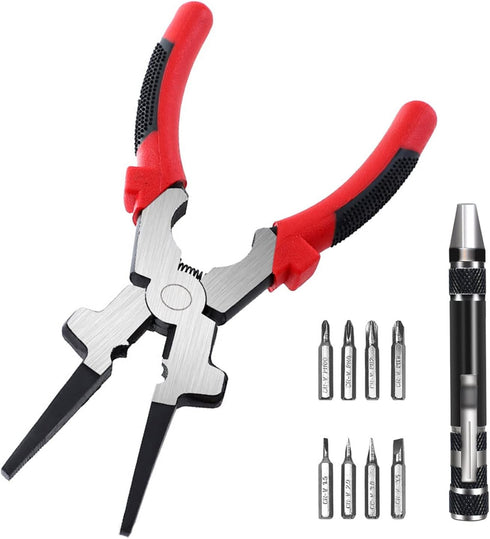 8-Inch Mig Welding Pliers With 8-in-1 Screwdriver Kit...