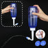 2PCS-PACK Sinus Rinse Bottle with 4 Sprayer + 1 Moisturizing Nasal Pump Sprays - 300ml 10oz Nasal Irrigation - Nasal Rinse Kit - Nose Cleaner - Yo...