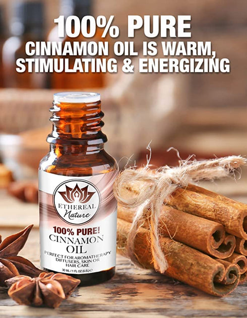 Ethereal Nature Pure Essential Oil 5ml 3 Pack- The Great Outdoors (Cinnamon Clove and Cedar)...