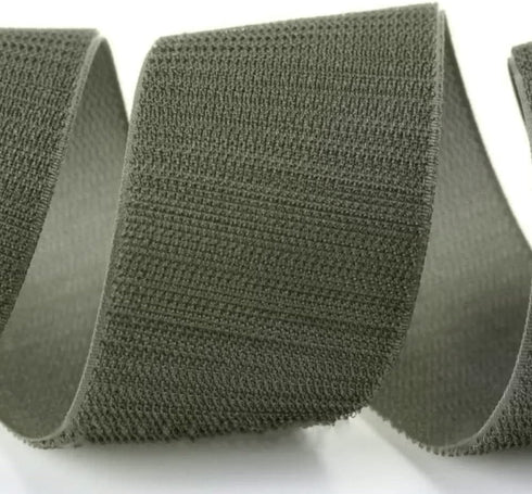 2 inch Wide Foliage Green Sew on Hook and Loop Tape Non-Adhesive 1 Yd Length Green Nylon Hook Loop Tape Fabric Fastener Set for Military Form Bags...