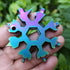 18-in-1 Snowflake Multi-Tool Screwdriver, Stainless Steel 18-1 Multitool Snow Tool (Multicolor)...