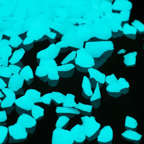 Glow in The Dark Gravel Stones Rocks, Aquarium Gravel, Glow Rocks Stones,Decorative Rocks for Fish Tank Aquarium Garden Planter Landscape Decorati...