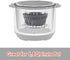 Webake 7 Inch Fluted Tube Pan Non-stick, Heavy Duty Carbon Steel Kugelhopf Cake Baking Mold for 6QT 8QT Insta Pot...