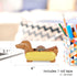 Animal Mini Tape Dispenser Hotdog Style, The Tastiest Way to Stick Things Together, Mini Animal Stationery for Home Office, Cute and Funny Desk Su...