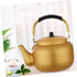 Vintage Aluminum Kettle Coffee Pot Boiler Aluminum Teakettle Whistling Tea Kettle Heat Water Tea Pot Aluminum Tea Pot Tea Kettle Stovetop Teapot T...