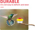 Handheld Hummingbird Feeders, 2pcs Hummingbird Hand Feeder, Hand Hummingbird Feeders, Hummingbird Feeder Handheld with Cleaning Brush for Outdoor ...