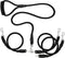 Heavy Duty 3 Dog Leash,3 Way Dog Leash No Tangle,Detachable 360° Swivel Device,Multiple Dog Leash with Padded Handle,for Walking and Training Two/...