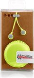 GEARONIC TM Cute 3.5mm in Ear Earphones Earbuds Headset with Macaroon Ear Buds Organizer Box Case compatible with smart phones PC MP3 (Green)...
