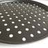 Non stick round pizza pan with holes for oven best perforated carbon steel pizza tray (10 inch)...