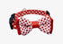 | Designer Dog Collar with Adjustable Bow | Comfortable and Strong | Durable and Cute and Made for Adventure | 5 Designs in 4 Sizes | Small, Mediu...