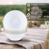 Party Plastic Bowls – White with Gold Rim - Round Plates- 10 Count- Elegant Premium Durable Dessert Bowls for Versatile Celebrations (6 oz.)...