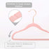 MIZGI Premium Kids Velvet Hangers (Pack of 50) with Copper/Rose Gold Hooks,Space Saving Ultra Thin,Non Slip Baby Hangers for Children's Skirt Dres...