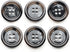 CRAFTMEMORE Tortoiseshell Resin Buttons 4 Holes Button for Garment Sewing Men's Suit DIY Crafts TG47 (25mm Black, 12pcs)...