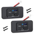 2 Pack 12V USB Outlet, USB A and USB C Port with On Off Switch Compatible with a 12-Volt Power Source, for Cars, Trucks, Boats, or RVs......