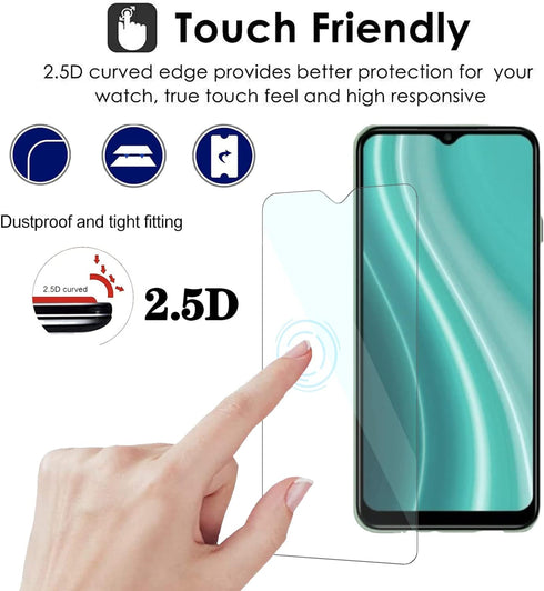 [ 4-Pack For Sky Devices Elite B63 Tempered Glass Screen Protector, Sky Elite B63 Glass Flim 9H HD Clear Anti-fingerprint [Anti-Scratch Shatter Re...
