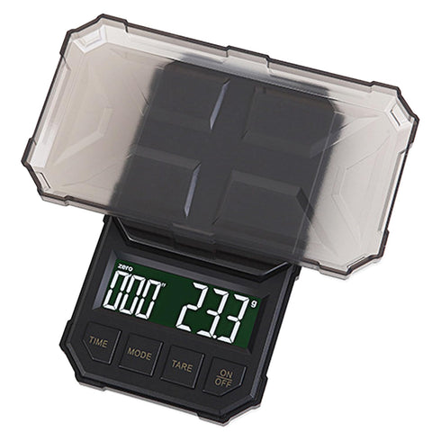 Digital Scale, Timer Coffee Scale,Digital Kitchen Gram Scale,2000gx0.1g,Back-Lit LCD Display,Auto Off, Stainless Steel, Batteries Included...