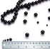 Natural Black Onyx Stone Round Loose Semi Gemstone Beads for Jewelry Making 10MM 38PCS...