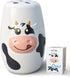 Cow Fridge Baking Soda Deodorizer – Fun Baking Soda Container | Baking Soda for Fridge and Freezer Odor Eliminator - BPA-Free Baking Soda Fridge D...