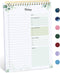 To Do List Pad - To Do List Notebook for Work with 52 Sheets, Undated Daily Planner Perfect for Daily Tasks and Goal Setting, To Do List Notepad S...