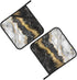 Black and white marble pan covers (set of 2), heat-resistant and sturdy for kitchen, cooking, baking, grilling and more....