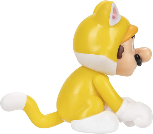 World of Nintendo 91424 2.5" Cat Mario Action Figure...