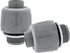 2pcs 1/2 Inch NPT Liquid Tight Connector, 180-Degree Electrical Conduit Connector Fitting...