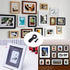 320PCS Picture Frame Turn Button Fasteners Set Picture Frame Hardware Backing Clips with Screws for Hanging Pictures, Drawing Crafts, Photos, Blac...