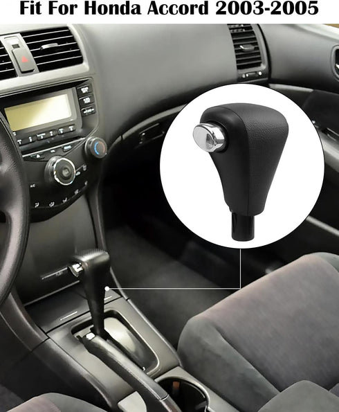 Gear Shift Knob Replace 54130-SDA-A51 Whole Piece Shifter Knob Handle Fit for Honda Accord 2003-2005...