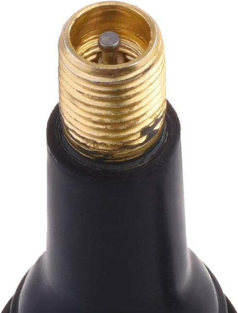 CM Cosmos Black TR413 Rubber Snap-in Valve Stems Tire Valve Stems Tyre Valve Stems, 15 Pack...