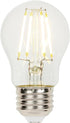 Westinghouse 5316620 4.5 Watt (40 Watt Equivalent) A15 Dimmable Clear Filament LED Light Bulb, Medium Base, 6 Pack...