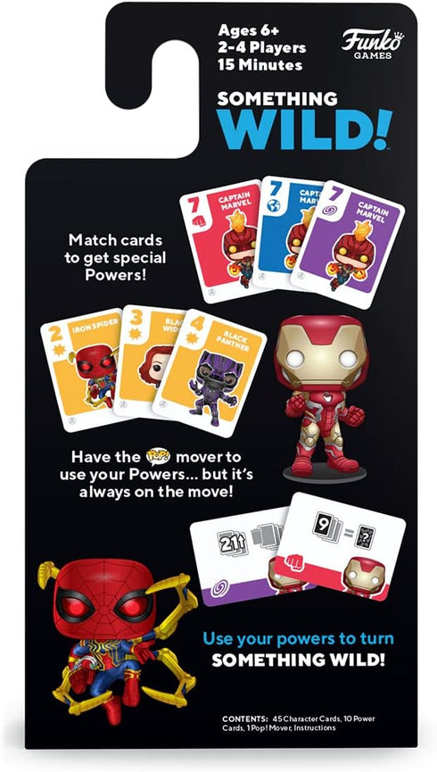 Funko Something Wild! Marvel Infinity War with Iron Man Pocket Pop! Card Game for 2-4 Players Ages 6 and Up...