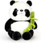 Panda Stuffed Animal 9'' Panda Bear Plush Toys with Bamboo Stuffed Panda Plushies Cute Panda Doll Gifts Black and White...