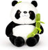 Panda Stuffed Animal 9'' Panda Bear Plush Toys with Bamboo Stuffed Panda Plushies Cute Panda Doll Gifts Black and White...