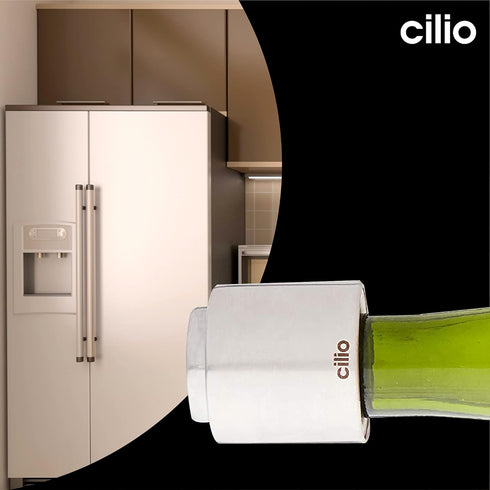 Cilio 18/10 Stainless Steel Wine Sealer...