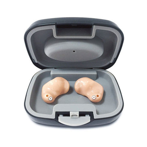 Hard Hearing Aid Portable Storage Carrying Case for Hearing Aids/PSAP/BTE/ITE/ITC/CIC/RIC/RITE...