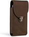 Hengwin Genuine Leather Vertical Cell Phone Holster Fits for iPhone 15 Pro Max 14 Pro Max 13 Pro Max 12 Pro Max Samsung Galaxy A15 A14 A54 S24 Ult...