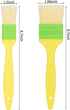 Pastry Brushes Basting Oil Brush for Spreading butter, oil, or egg wash,Cooking Baking BBQ Oil Brush (2, 1in, 2in)...