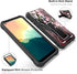FITO for Samsung Galaxy A11 Case, Durable Shockproof Case for Samsung A11 Phone with Screen Protector, Built-in Kickstand, Unique Pattern Design (...