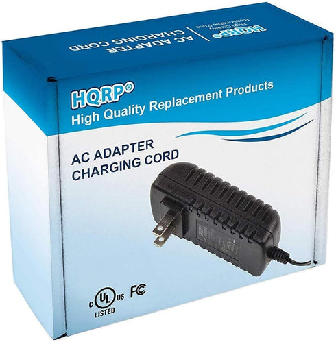 HQRP AC Adapter/Power Supply Compatible with Brother P-Touch AD-60 AD60 PT-1600 PT-1650 PT-1800 PT-1810 PT-1900 PT-1910 PT-2700 PT-2710 Labeling S...