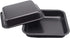 2pcs Mini Baking Pans 8 X 8 Inch (Inner 7.5 X 7.5) Square Cake Pan Bread Pan Nonstick Heavy Carbon Steel Bakeware...